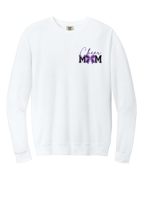 Cheer Mom- Comfort Color (LT) Crewneck - 3