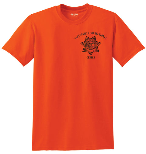Buy orange Taylorville- Gildan Dryblend 50/50 T-Shirt