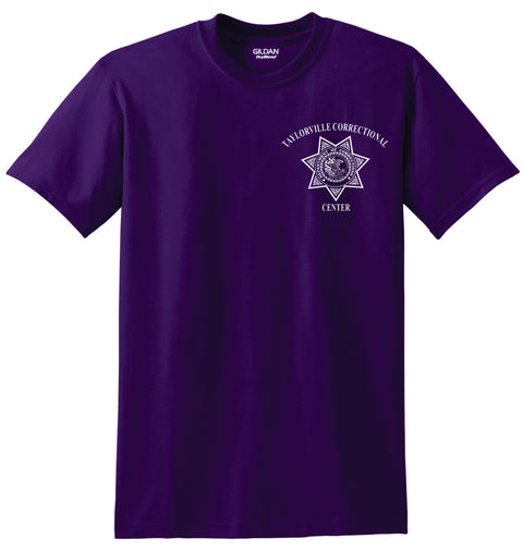 Buy purple Taylorville- Gildan Dryblend 50/50 T-Shirt