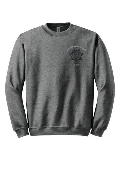Buy graphite-heather Southwestern- Gildan Heavy Blend Crewneck Sweatshirt