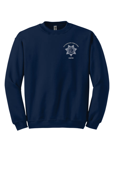 Buy navy Southwestern- Gildan Heavy Blend Crewneck Sweatshirt