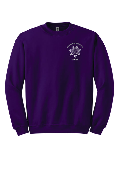 Buy purple Southwestern- Gildan Heavy Blend Crewneck Sweatshirt