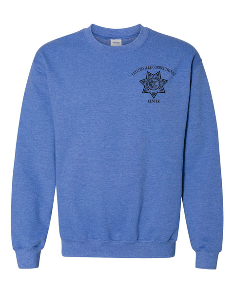 Buy heather-sport-royal Taylorville- Gildan Heavy Blend Crewneck Sweatshirt- Heather Colors