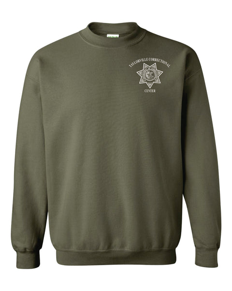 Buy military-green Taylorville- Gildan Heavy Blend Crewneck Sweatshirt