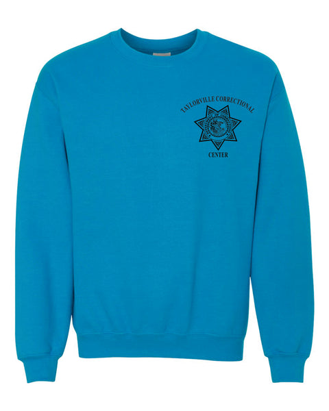 Buy sapphire Taylorville- Gildan Heavy Blend Crewneck Sweatshirt