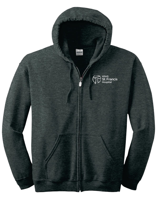 HSHS- Gildan Heavy Blend Full Zip Hooded Sweatshirt - 4