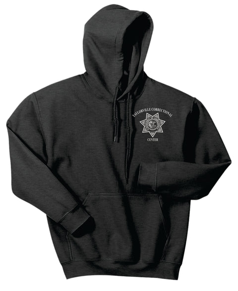 Buy dark-heather Taylorville- Gildan Heavy Blend Hooded Sweatshirt