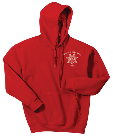 Buy red Taylorville- Gildan Heavy Blend Hooded Sweatshirt