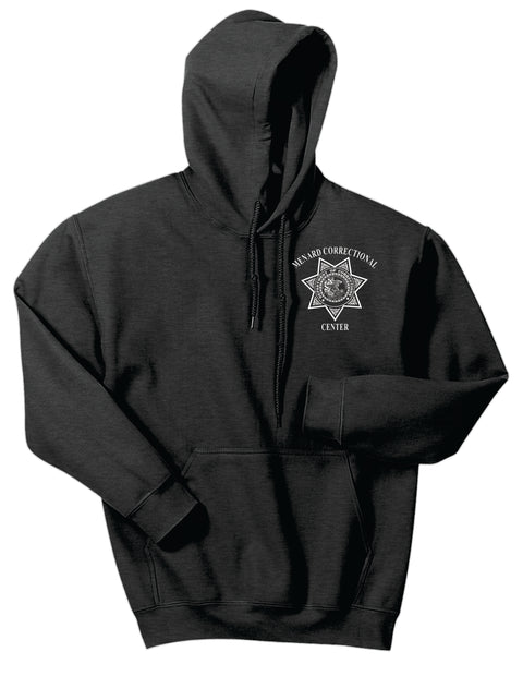 Buy dark-heather Menard- Gildan Heavy Blend Hooded Sweatshirt