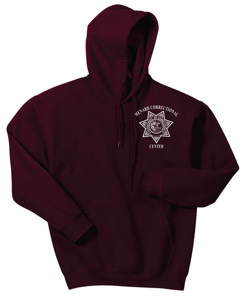 Buy maroon Menard- Gildan Heavy Blend Hooded Sweatshirt