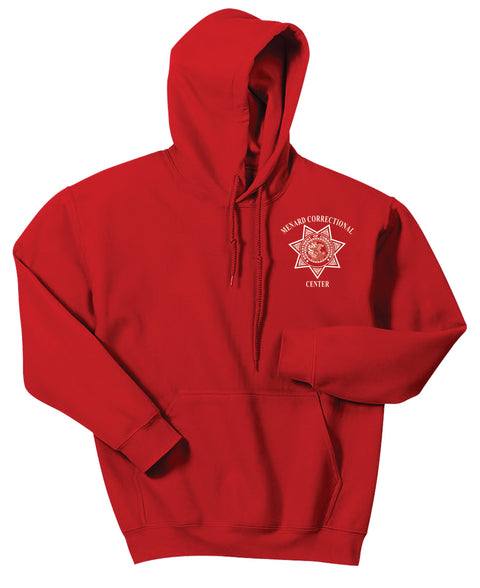 Buy red Menard- Gildan Heavy Blend Hooded Sweatshirt