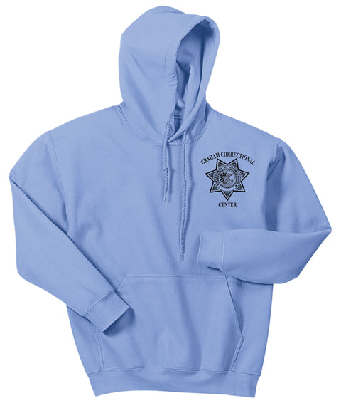 Buy carolina-blue Graham- Gildan Heavy Blend Hooded Sweatshirt