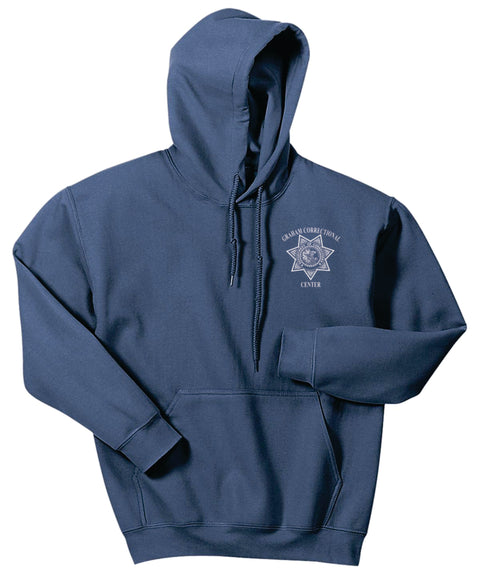 Buy indigo-blue Graham- Gildan Heavy Blend Hooded Sweatshirt