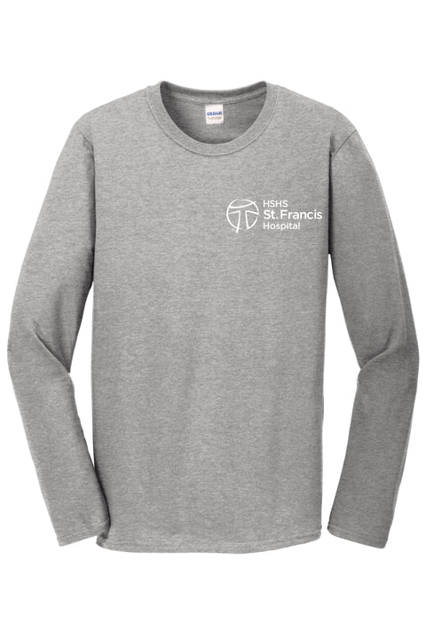 Buy sport-grey HSHS- Gildan Softstyle Long Sleeve T-Shirt