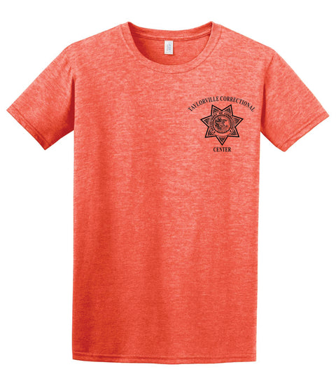 Buy hthr-orange Taylorville- Gildan Softstyle T-Shirts- Heather Colors
