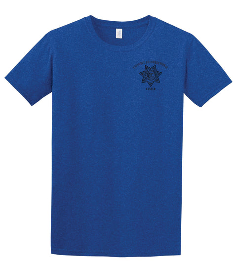 Buy hthr-royal Taylorville- Gildan Softstyle T-Shirts- Heather Colors