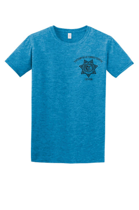 Buy hthr-sapphire Taylorville- Gildan Softstyle T-Shirts- Heather Colors