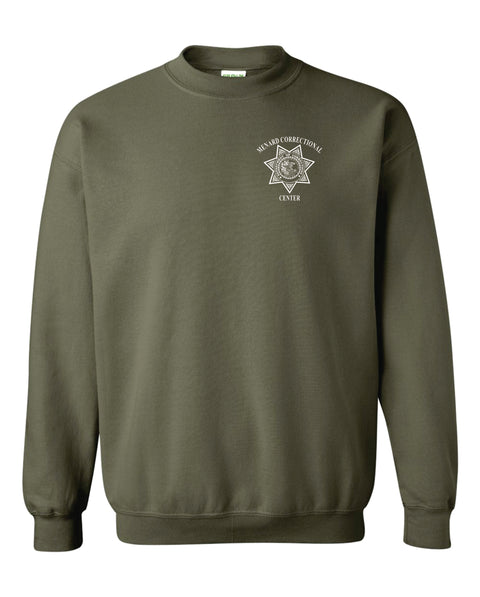 Buy military-green Menard- Gildan Heavy Blend Crewneck Sweatshirt