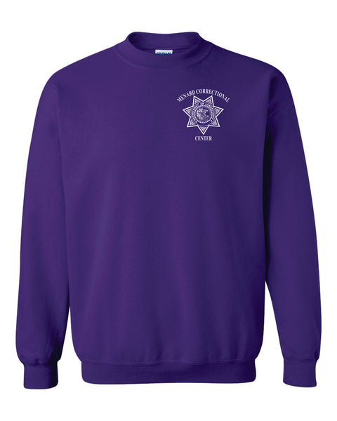 Buy purple Menard- Gildan Heavy Blend Crewneck Sweatshirt