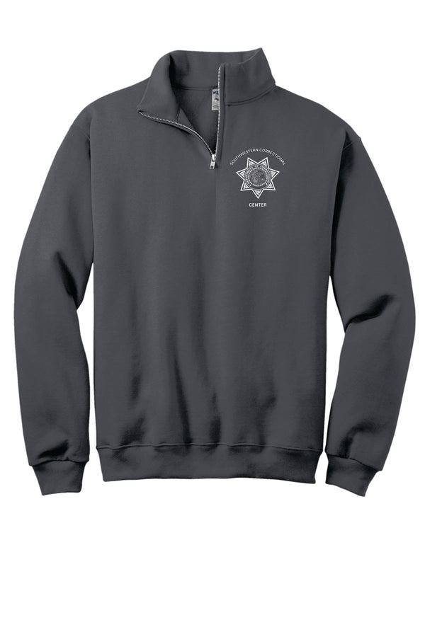 Southwestern- Jerzee 1/4 Zip Cadet Collar Sweatshirt - 4