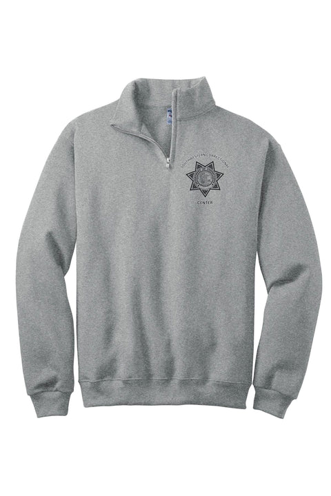 Buy oxford Southwestern- Jerzee 1/4 Zip Cadet Collar Sweatshirt