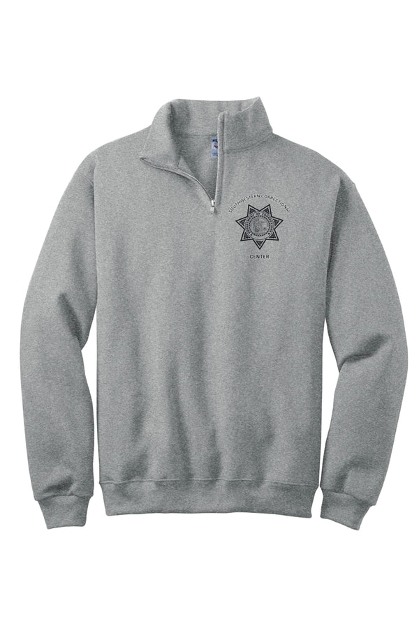 Southwestern- Jerzee 1/4 Zip Cadet Collar Sweatshirt - 7