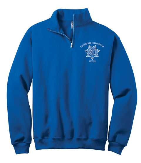Buy royal Taylorville- Jerzees 1/4 Zip Cadet Collar Sweatshirt