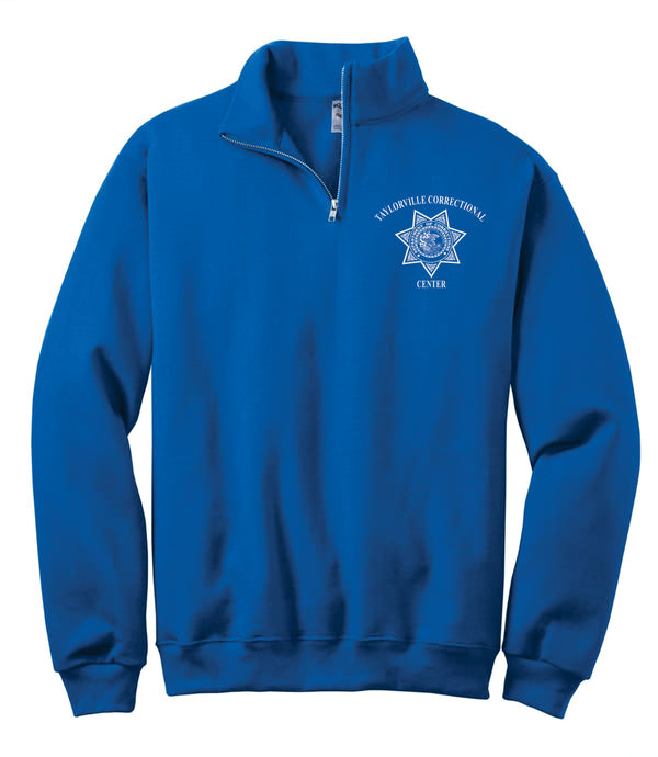 Taylorville- Jerzees 1/4 Zip Cadet Collar Sweatshirt - 7