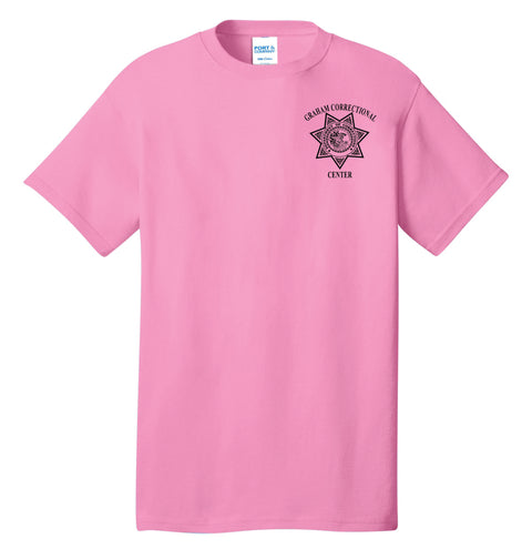 Buy candy-pink Menard- P&amp;C 5.4 oz. 100% Cotton T-Shirt