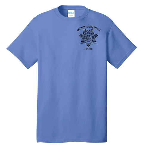 Buy carolina-blue Graham- P&amp;C 5.4 oz. 100% Cotton T-Shirt