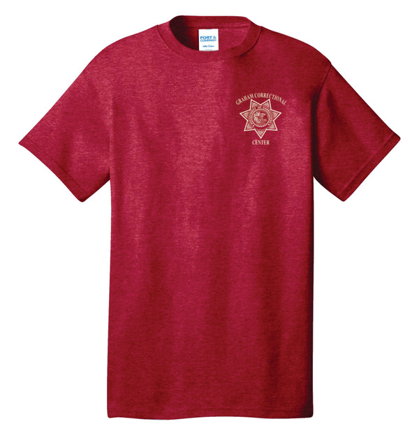 Graham- P&C 5.4 oz. 100% Cotton T-Shirt- Heather Colors - 6