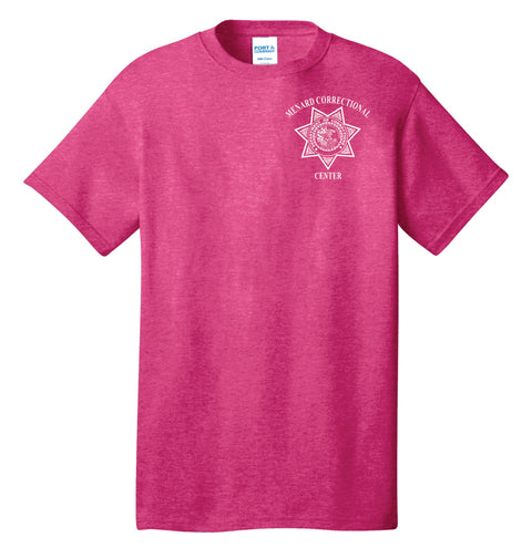 Buy heather-sangria Menard- Pc 5.4 oz 100% Cotton T-Shirt- Heather Colors